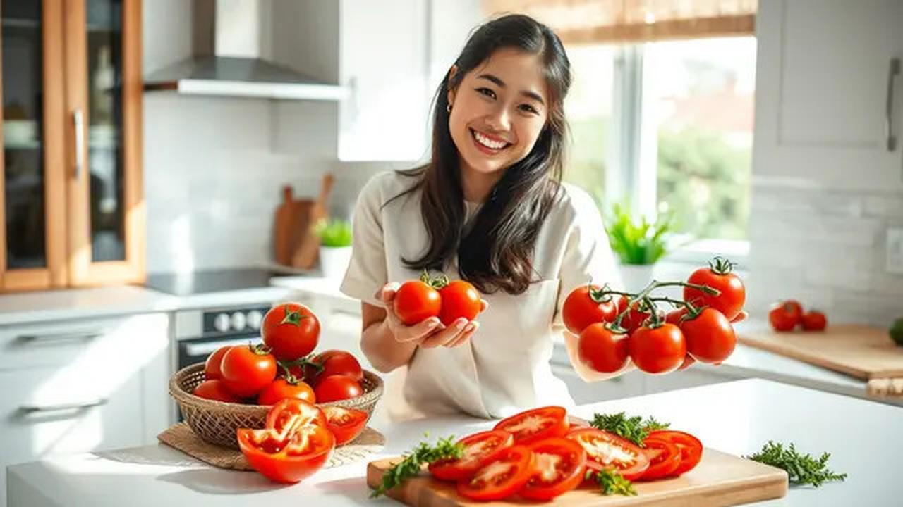 Cara Sederhana Menurunkan Kolesterol secara Alami dengan Sayur Tomat