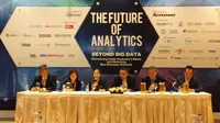 Pada gelaran tahun ini tema yang dikedepankan adalah 'The Future of Analytics, Beyond Big Data'.