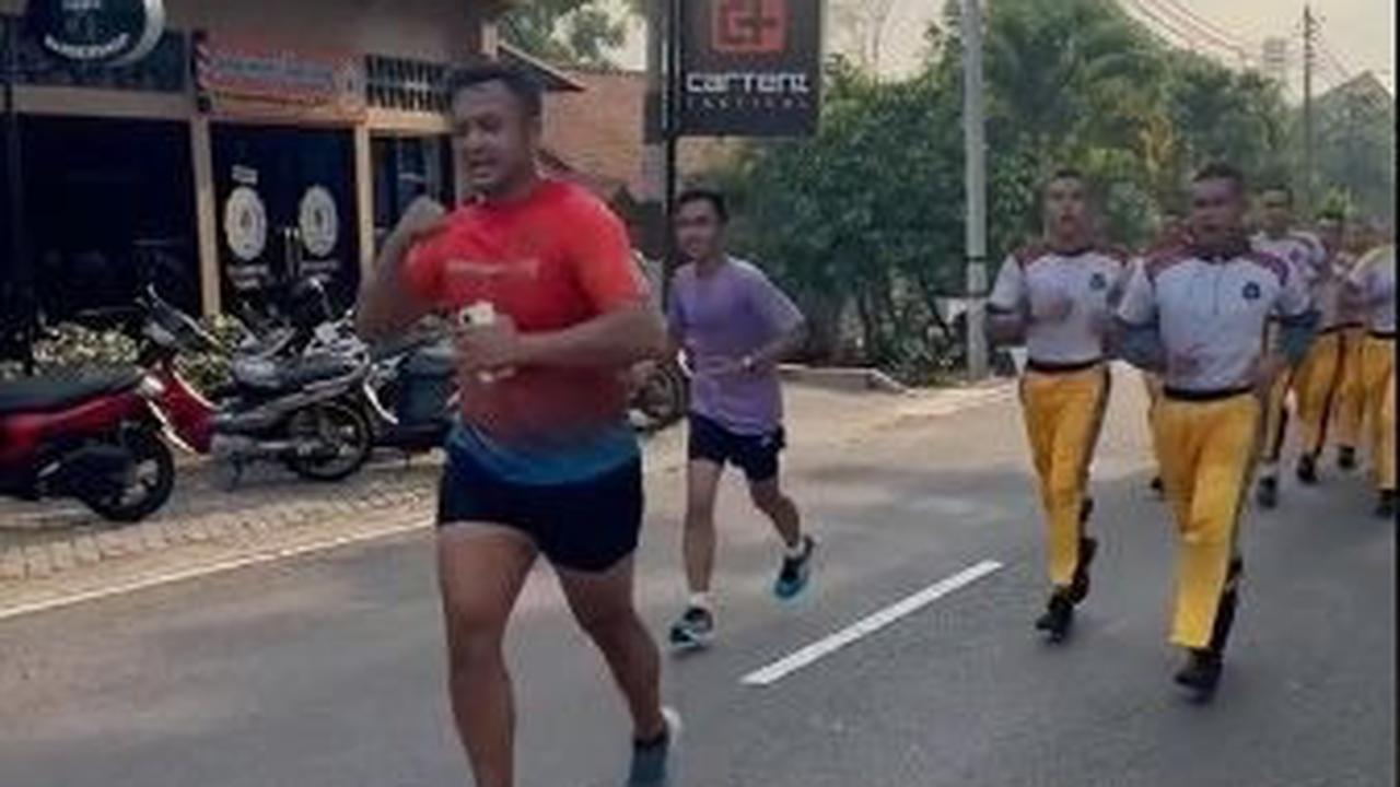 Momen Taruna Akpol Olahraga saat Puasa