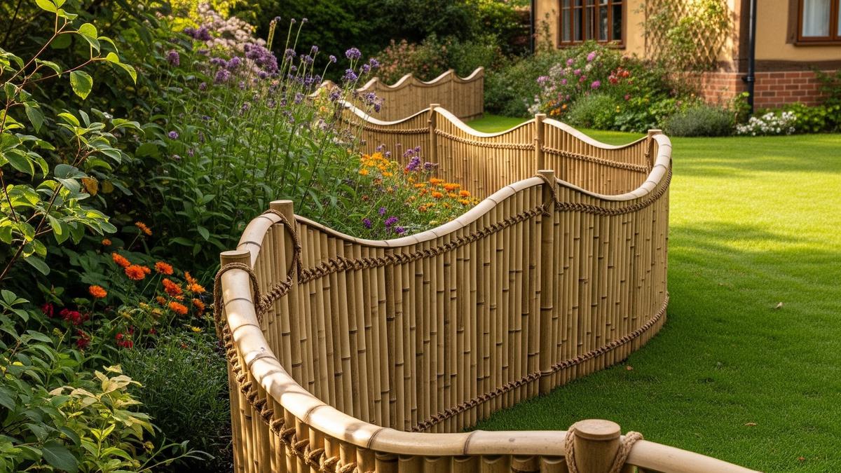 9 Desain Pagar Bambu Rendah untuk Pekarangan Rumah di Desa, Estetik dan Fungsional