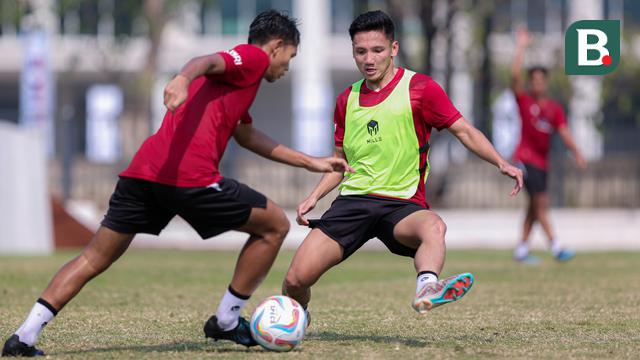 Foto: Timnas Indonesia U-24 Gelar Latihan Jelang Bertolak ke China untuk Asian Games 2022, 7 Pemain Telat Gabung