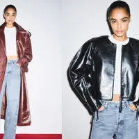 Tren rockstar girlfriend hadir dengan gaya edgy, sedikit messy, dan effortless yang terinspirasi dari nuansa rock and roll.
(Foto/Dok: H&M)