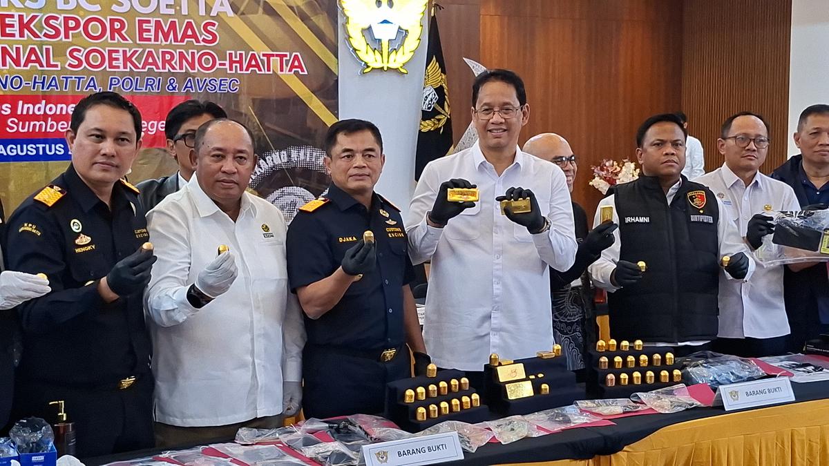 Bea Cukai Bandara Soetta Gagalkan Impor Emas Rp 63 Miliar, Disembunyikan di Alat Vital