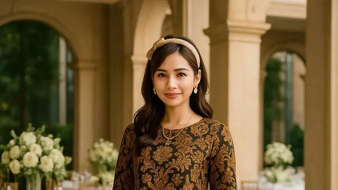 13 Inspirasi Model Tunik Batik Setelan Rok yang Simpel Tapi Mewah, Cocok untuk Segala Acara