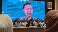 Menteri Kesehatan Budi Gunadi Sadikin menekankan perlu adanya perbaikan yang serius di rumah sakit pendidikan, Jakarta (21/4/2025). Foto: Liputan6.com/Ade Nasihudin.