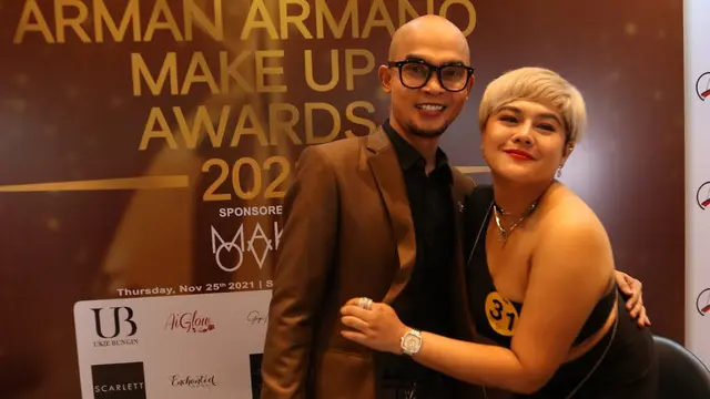Fara berhasil mendapatkan prestasi di Arman Armano Makeup Awards (AAMA)2021