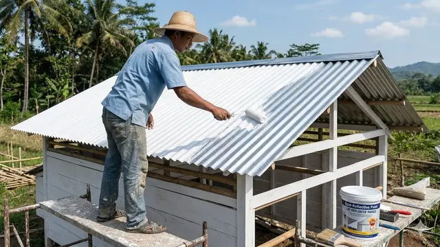 Cara Buat Kandang Ayam Seng tapi Tetap Adem Tahan Panas