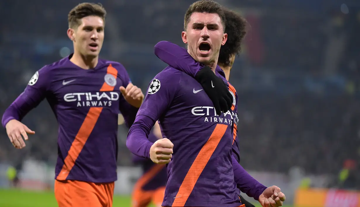 2. Aymeric Laporte – Bek yang sudah terlihat menjanjikan saat masih bermain di Atletico Bilbao. Kini Laporte tampil apik dan menjadi salah satu pemain terbaik Man City musim ini. (AFP/Romain Lafabregue)