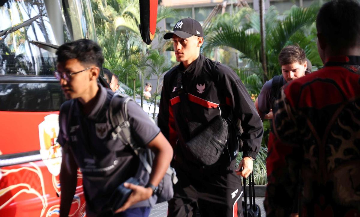 Timnas Indonesia tiba di Tanah Air