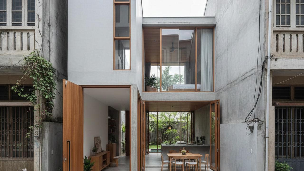Terlihat Sempit dari Luar, 7 Desain Rumah Dalam Gang Ini Punya Interior Super Lega