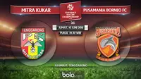 Mitra Kukar Vs Pusamania Borneo FC (Bola.com/Adreanus Titus)