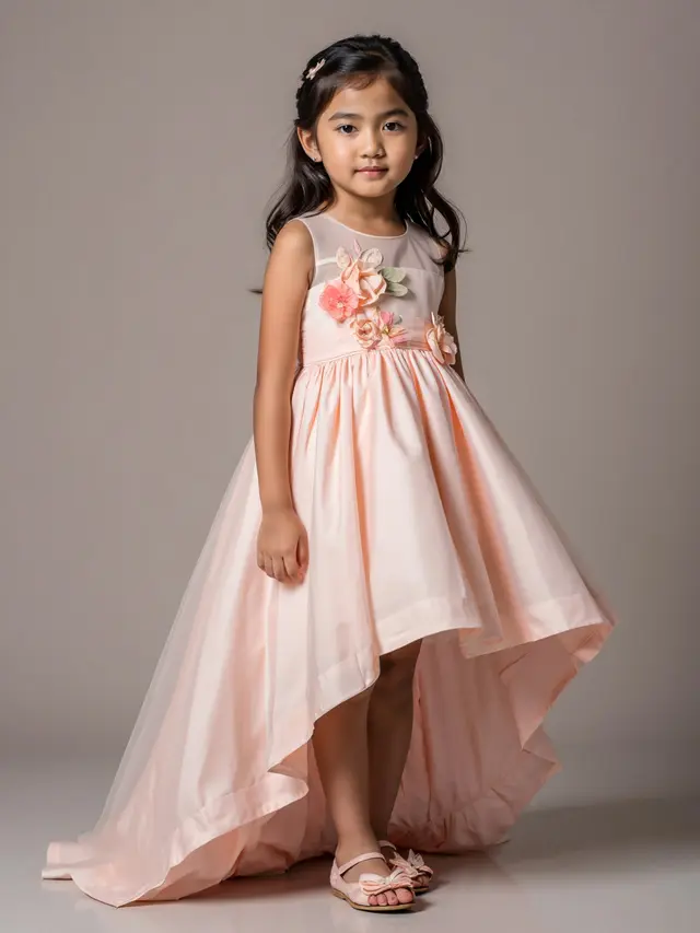 Model Baju Pesta Anak Perempuan Umur 9 Tahun