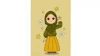 Ilustrasi Muslimah Hijab (Gambar oleh Mila Okta Safitri dari Pixabay)