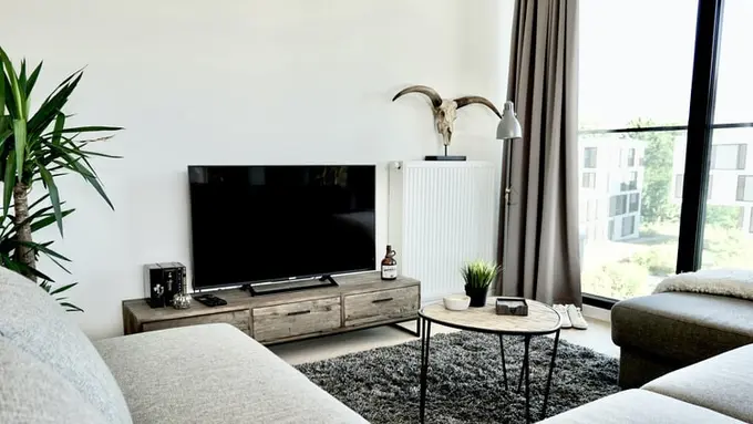 Ilustrasi ruangan apartemen