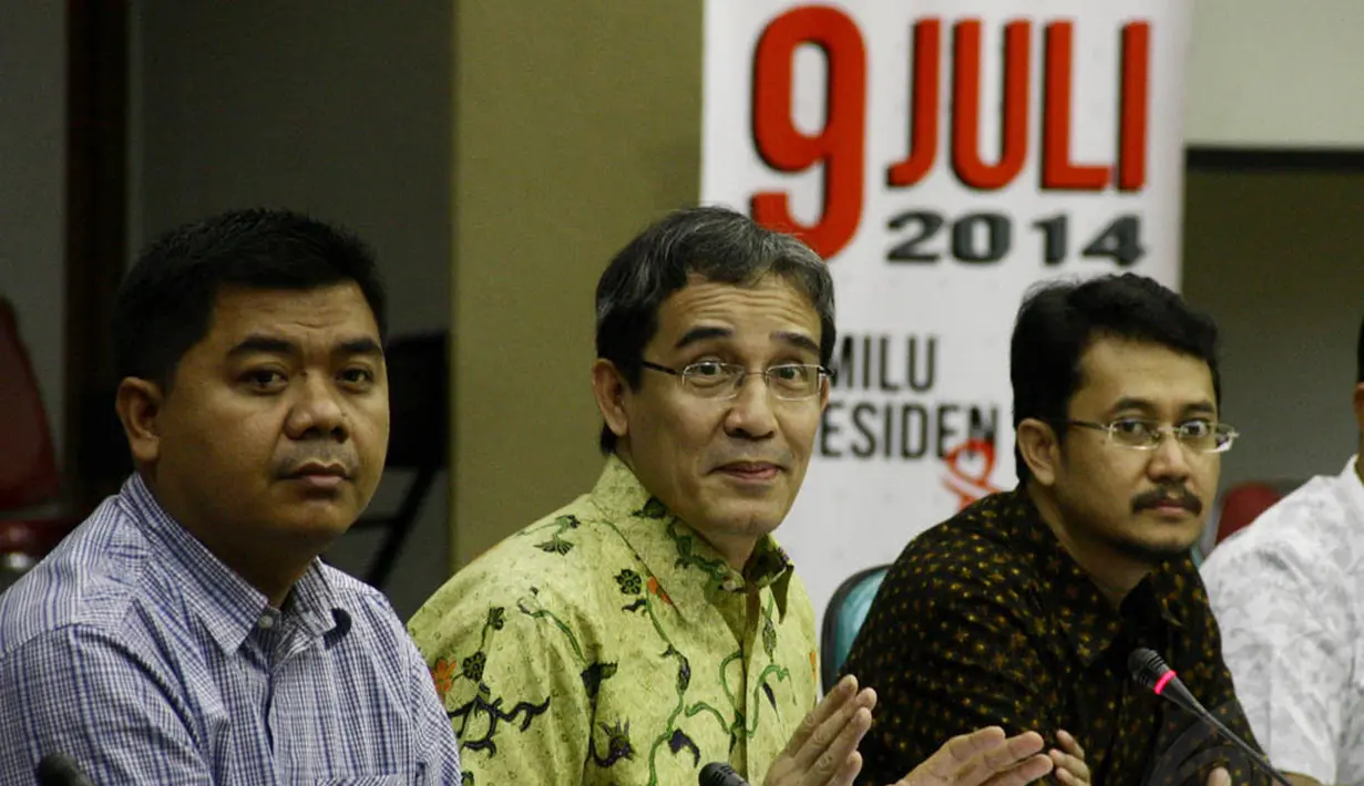 Komisioner KPU Hadar Nafis Gumay mengatakan pasangan Jokowi-JK maupun Prabowo-Hatta akan mendapatkan fasilitas khusus. (31/5/14) (Liputan6.com/Andrian M Tunay)