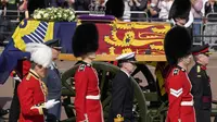 Queen Elizabeth II Coffin's. (AP)