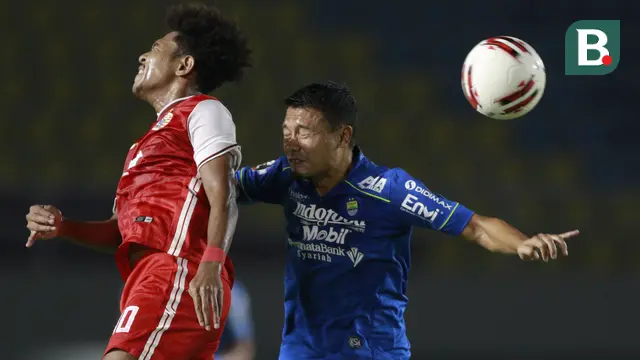 FOTO: Laga Kedua Persib Bandung Melawan Persija Jakarta Masih Nirgol di Babak Pertama