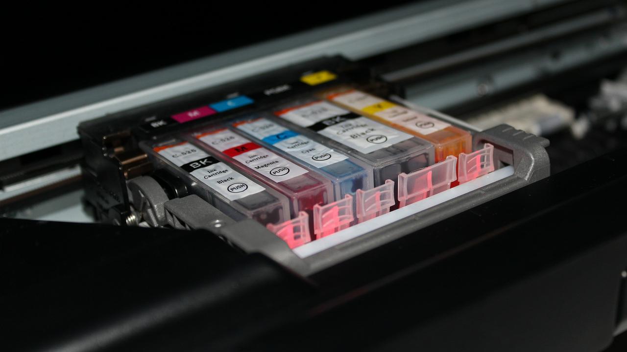 Ilustrasi tinta printer