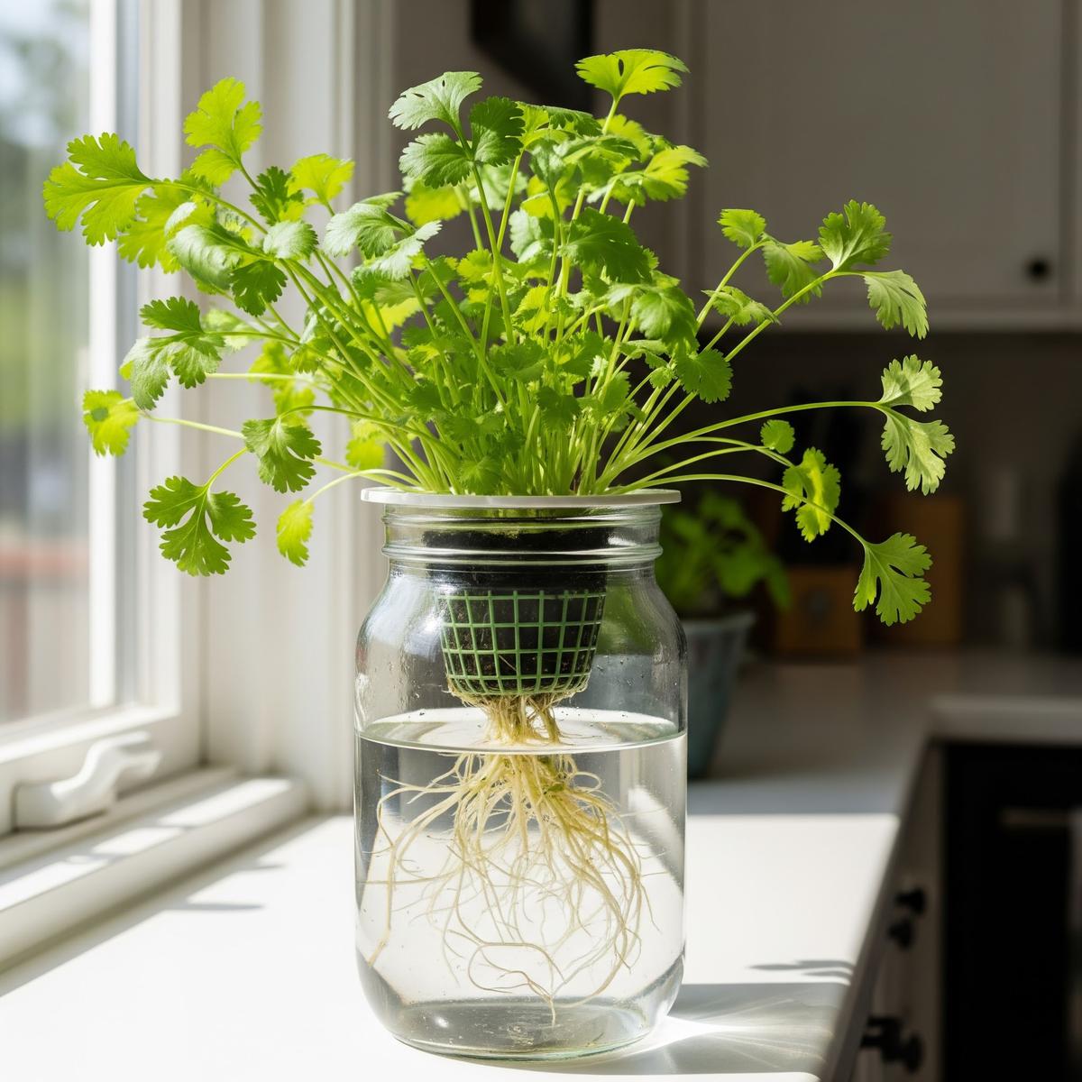 Cara Menanam Daun Ketumbar di Air