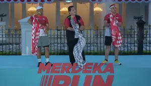 Kemeriahan Merdeka Run 2026, Diramaikan Atraksi Pesawat Tempur F-16