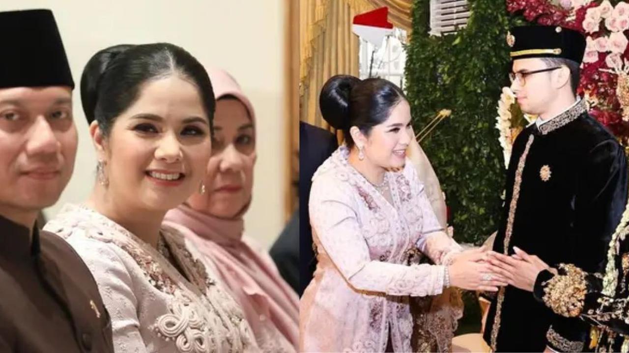 Potret Detail Kebaya Soft Pink Pastel Annisa Yudhoyono, Elegan dengan Sentuhan Modern dan Tradisional