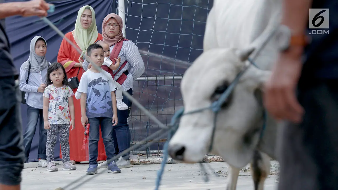 Hari Ini, Masjid Agung Al Azhar Gelar Pemotongan Hewan Kurban