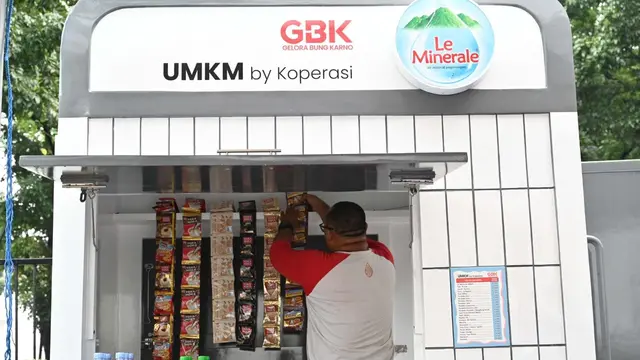 Dukungan Nyata Le Minerale untuk UMKM, Hadirkan Gerobak Usaha di GBK