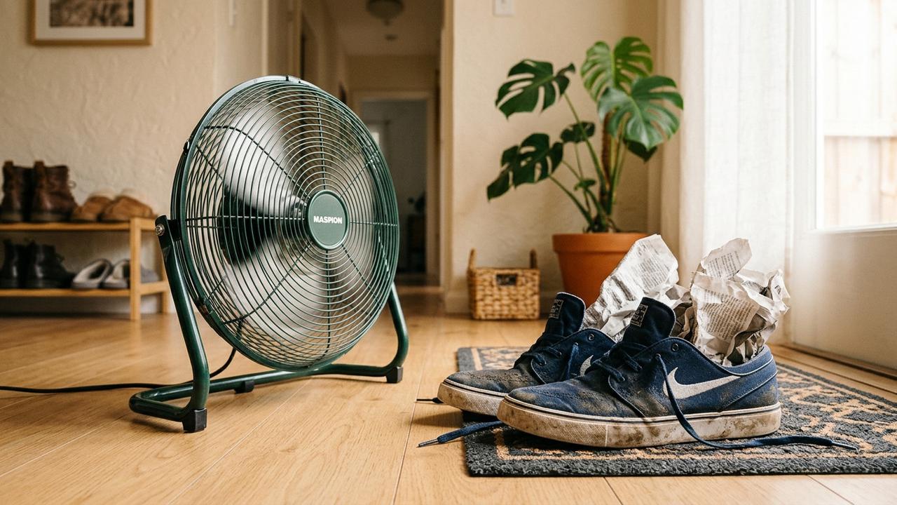 8 Cara Mengeringkan Sepatu yang Basah karena Hujan Tanpa Merusaknya