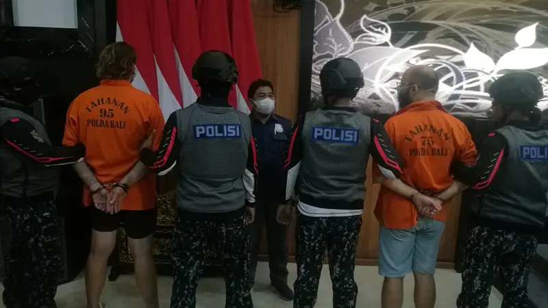 2 Buronan Interpol Red Notice Diciduk di Bali