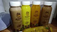 Deretan varian Jejamu fresh delivery dari Mustika Ratu. (Liputan6.com/Dinny Mutiah)