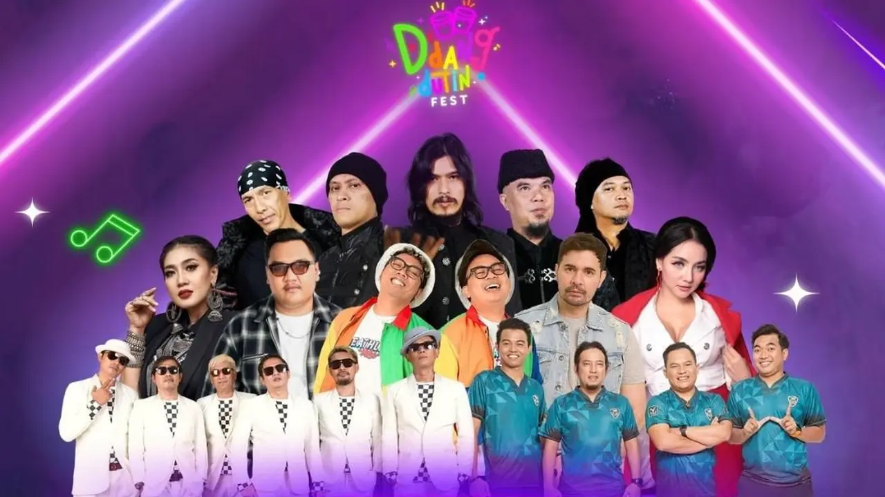 Dangdut Lintas Generasi D'Dangdutin Fest akan digelar 4-5 November 2023 mendatang di Lapangan Terbang Skadron 21 Pondok Cabe, Tangerang Selatan. 