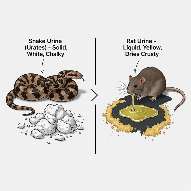 Cara Mudah Membedakan Kencing Ular dan Tikus