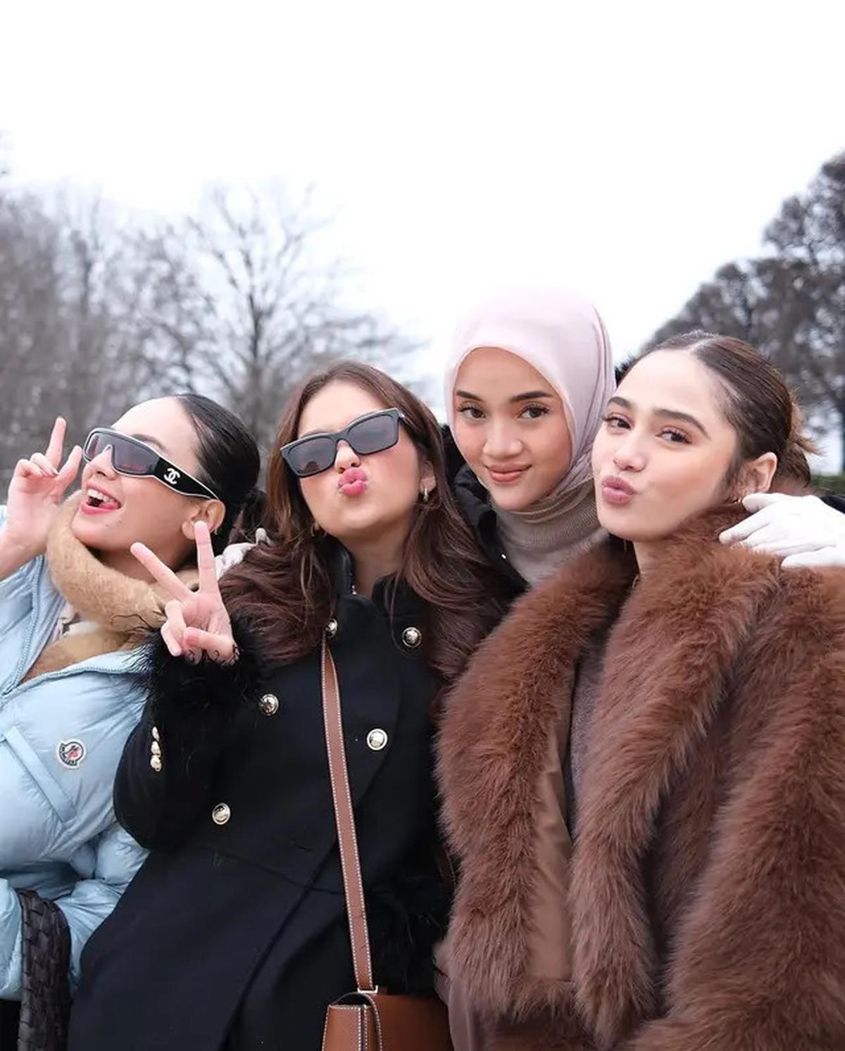 Dituding Jadi Orang Ketiga, Ini 6 Potret Diandra Marsha Bareng El Rumi dan Syifa Hadju