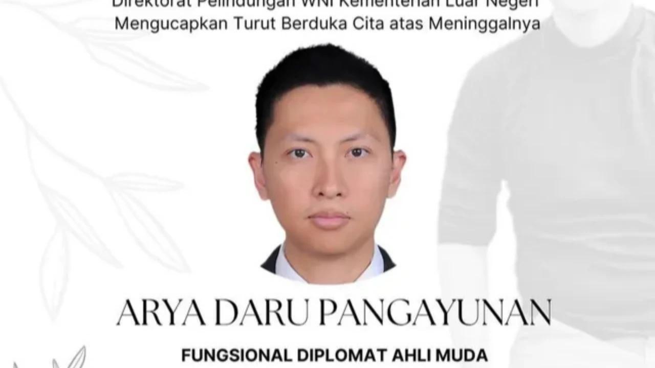 Kasus Kematian Diplomat Arya Daru Dihentikan Polisi, Ini Respons Keluarga