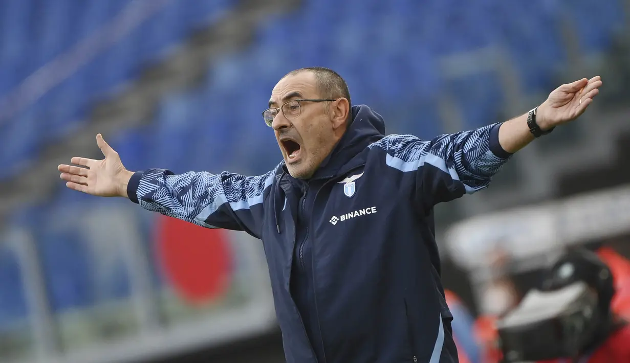 Hasil ini membuat kedua tim tak beranjak dari posisi masing-masing di klasemen sementara Serie A. Lazio tetap di peringkat kedelapan dengan 32 poin, sedangkan Empoli persis satu strip di bawahnya dengan 28 poin. (Alfredo Falcone/LaPresse via AP)