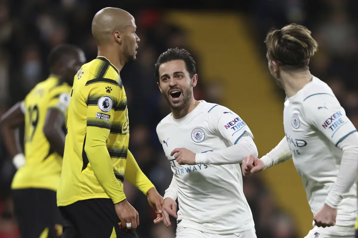 Taklukkan Watford, Man City Rebut Puncak Klasemen