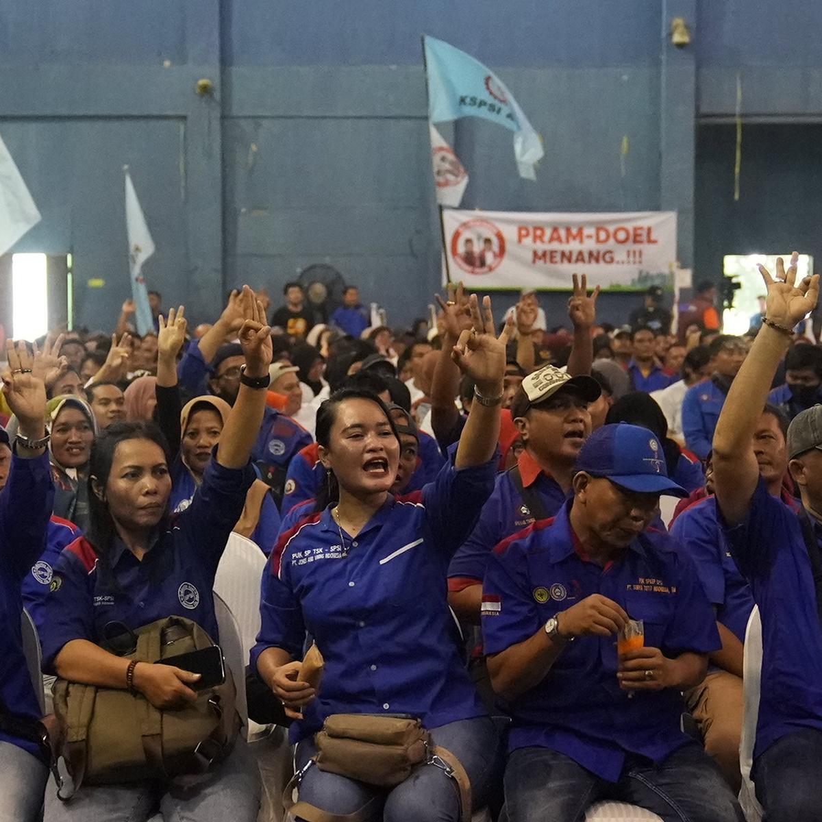 Relawan Buruh Deklarasi Dukungan ke Pramono-Rano