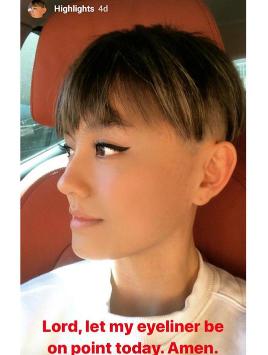 Model Rambut  Terbaru  Agnez  Mo  di Awal Tahun 2019 News 