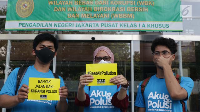 Kualitas Udara Buruk, Aktivis Ajukan Gugatan Warga Negara Terhadap Pemerintah