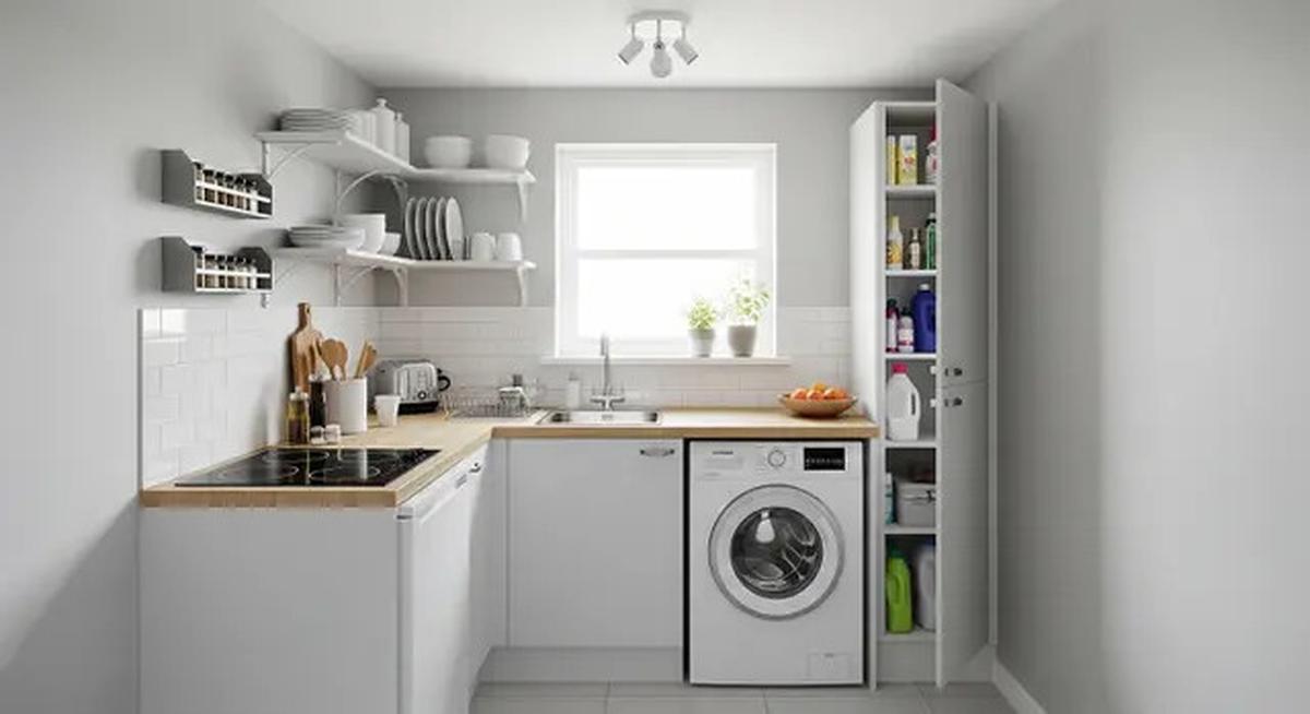 5 Tips Menyatukan Dapur dan Ruang Laundry untuk Hunian Kecil, Anti Sumpek