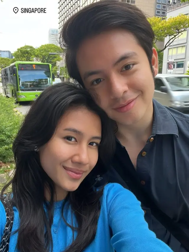 Angga Yunanda dan Shenina Cinnamon