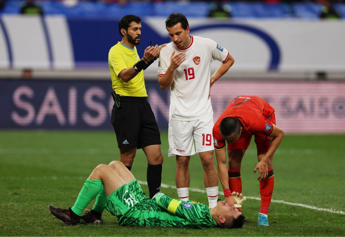 China vs Timnas Indonesia di Kualifikasi Piala Dunia 2026