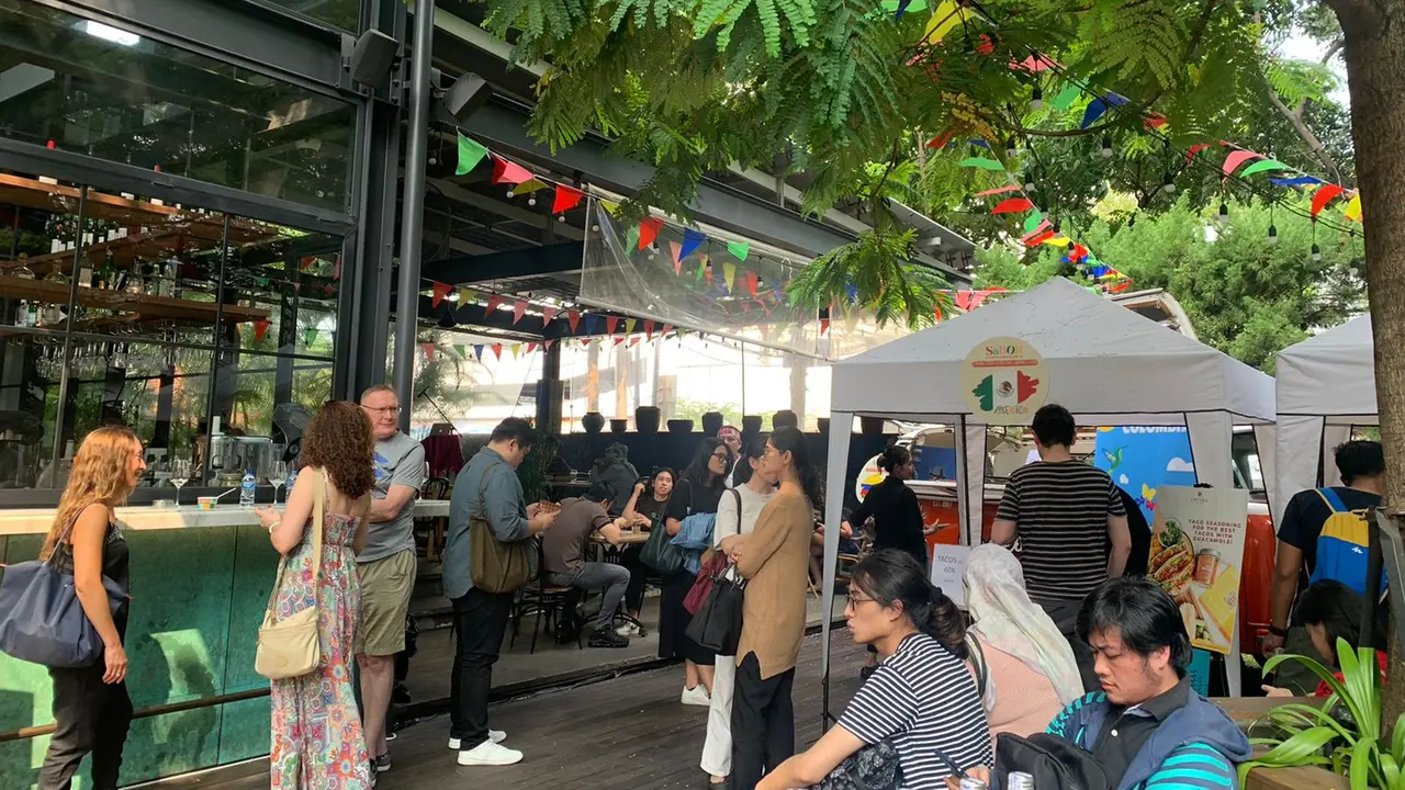 Festival makanan khas Amerika Latin yang digelar di Restoran Sudestada, Sabtu (29/7/2023). (Foto: Liputan6/ Benedikta Miranti)