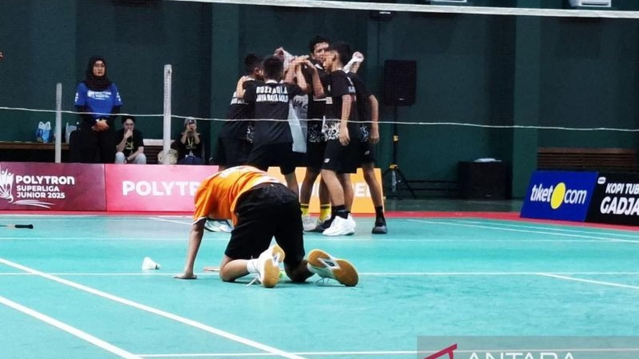 Hanya di Kudus, Polytron Superliga Junior 2025 Tempa Mental Juara Bulutangkis U-13 dan U-15