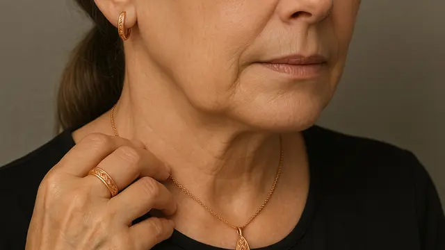 7 Model Perhiasan Emas Rose Gold untuk Wanita Usia 50 Tahun ke Atas, Elegan dan Anggun