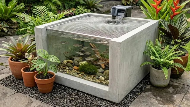 Kolam Portable dari Semen