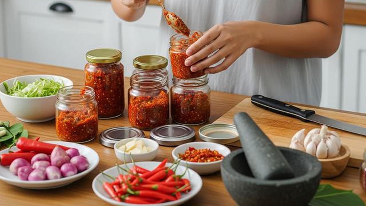 6 Cara Menyimpan Sambal agar Tahan Lama &amp; Tetap Pedas Menggoda