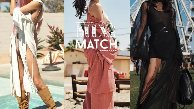 [Bintang] Mix and Match: Gaya Crop Top Patricia Gunawan, Anastasia Siantar, Jovi Adhiguna di Coachella Ini Super Fun