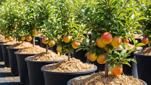 Cara Membuat Pohon Buah Mini Tetap Pendek Tapi Produktif/Gemini AI