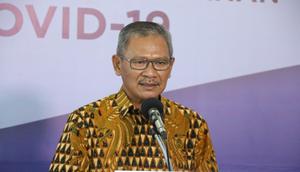 Juru Bicara Penanganan COVID-19 di Indonesia, Achmad Yurianto saat konferensi pers Corona di  Graha BNPB, Jakarta, Sabtu (11/4/2020). (Dok Badan Nasional Penanggulangan Bencana/BNPB)